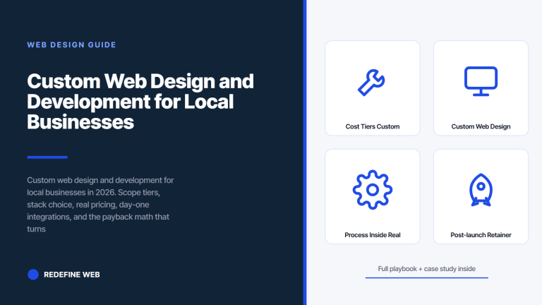 Custom Web Design and Development for Local Businesses