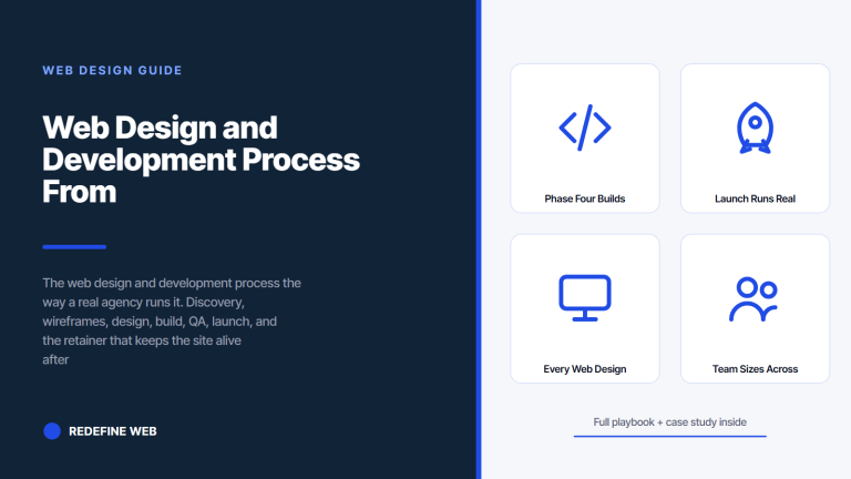 Web Design and Development Process From Strategy to Launch
