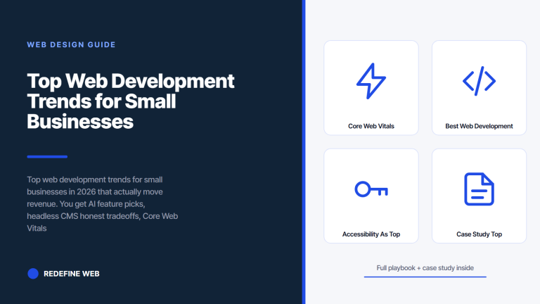 Top Web Development Trends for Small Businesses in 2026