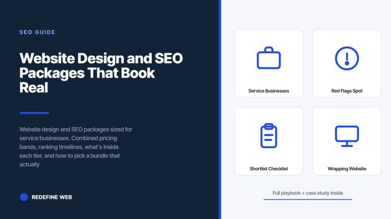 Website Design and SEO Packages That Book Real Traffic in 2026