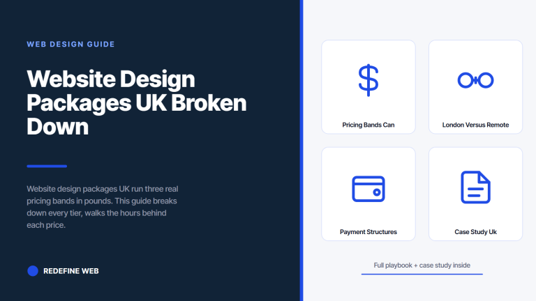 Website Design Packages UK Broken Down by Tier and Price