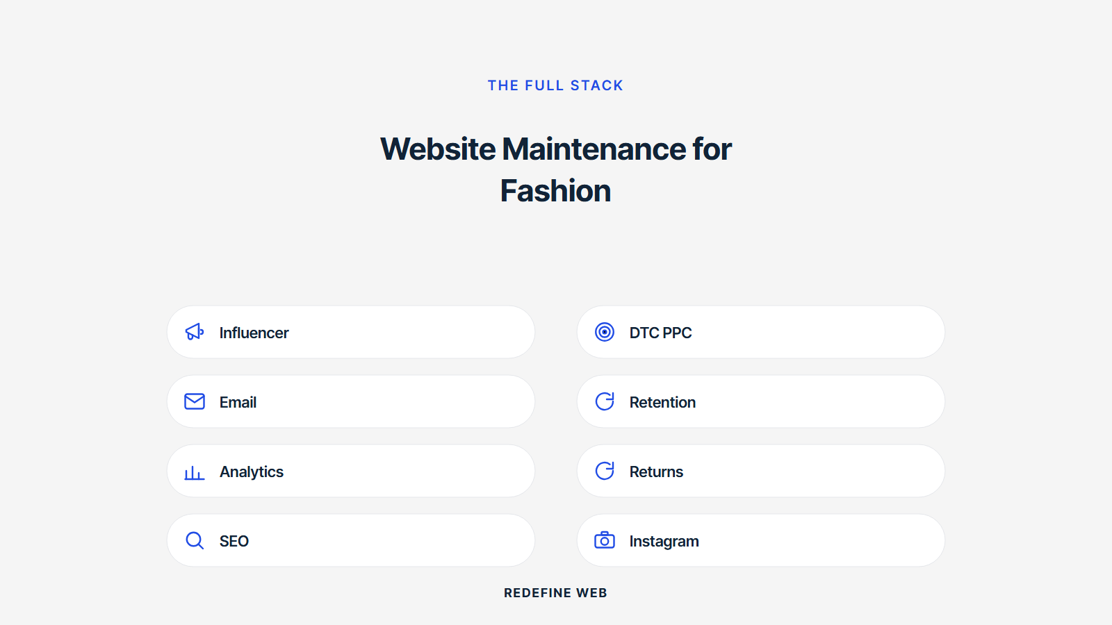 website maintenance for fashion brands explained