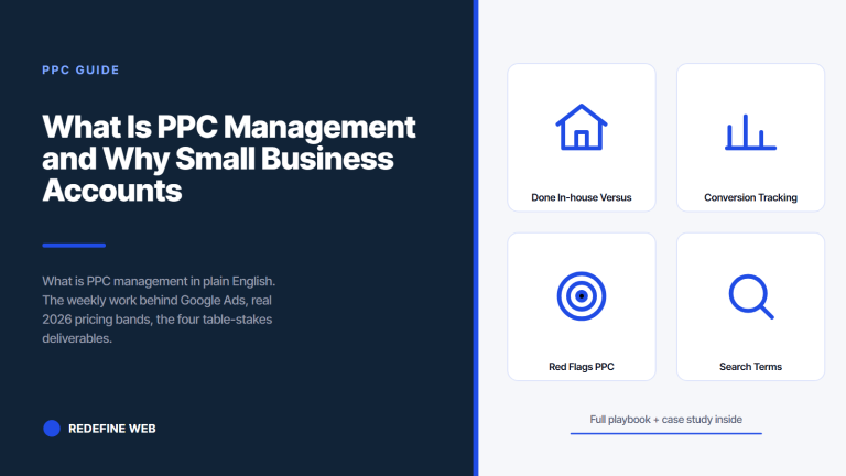 What Is PPC Management and Why Small Business Accounts Actually Need It