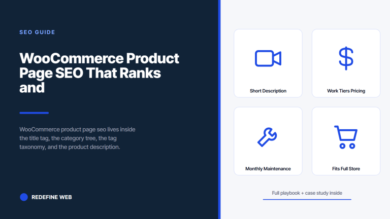 WooCommerce Product Page SEO That Ranks and Converts