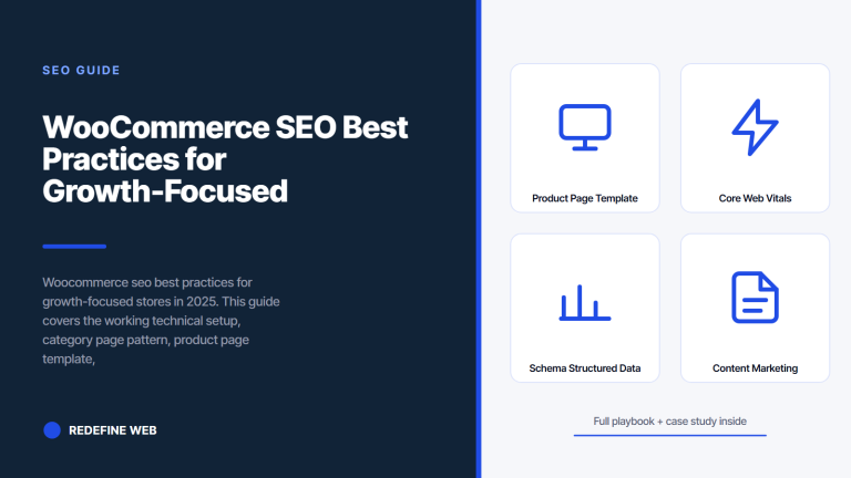 WooCommerce SEO Best Practices for Growth-Focused Stores in 2025