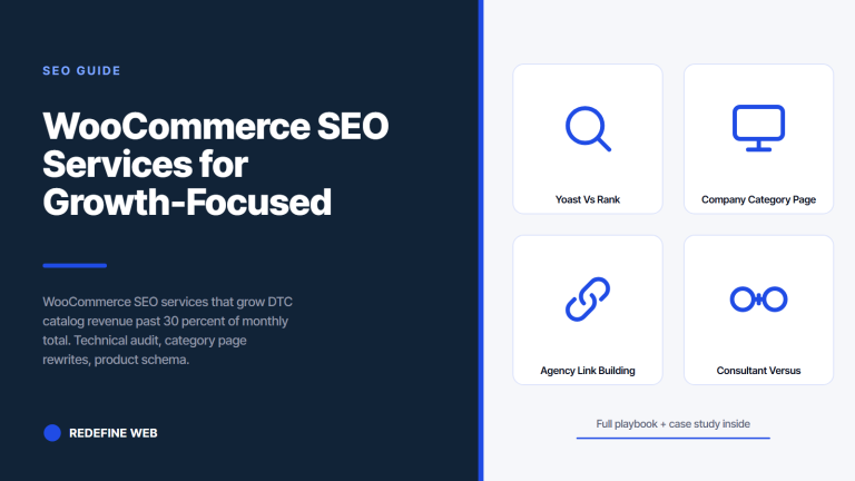 WooCommerce SEO Services for Growth-Focused Stores