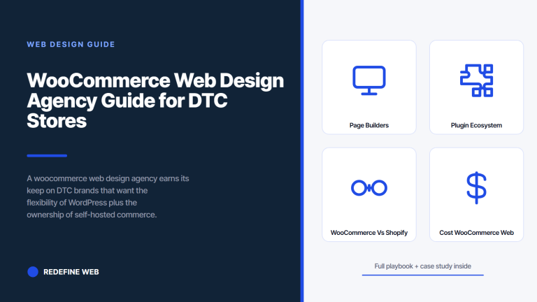 WooCommerce Web Design Agency Guide for DTC Stores